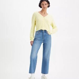 Levi’s | Women’s Ribcage Ankle Straight High Rise Jeans Color Dance Around 29